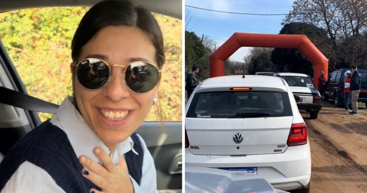 Manejaba en una zona rural, se confundió de calle y terminó en el lugar menos pensado
