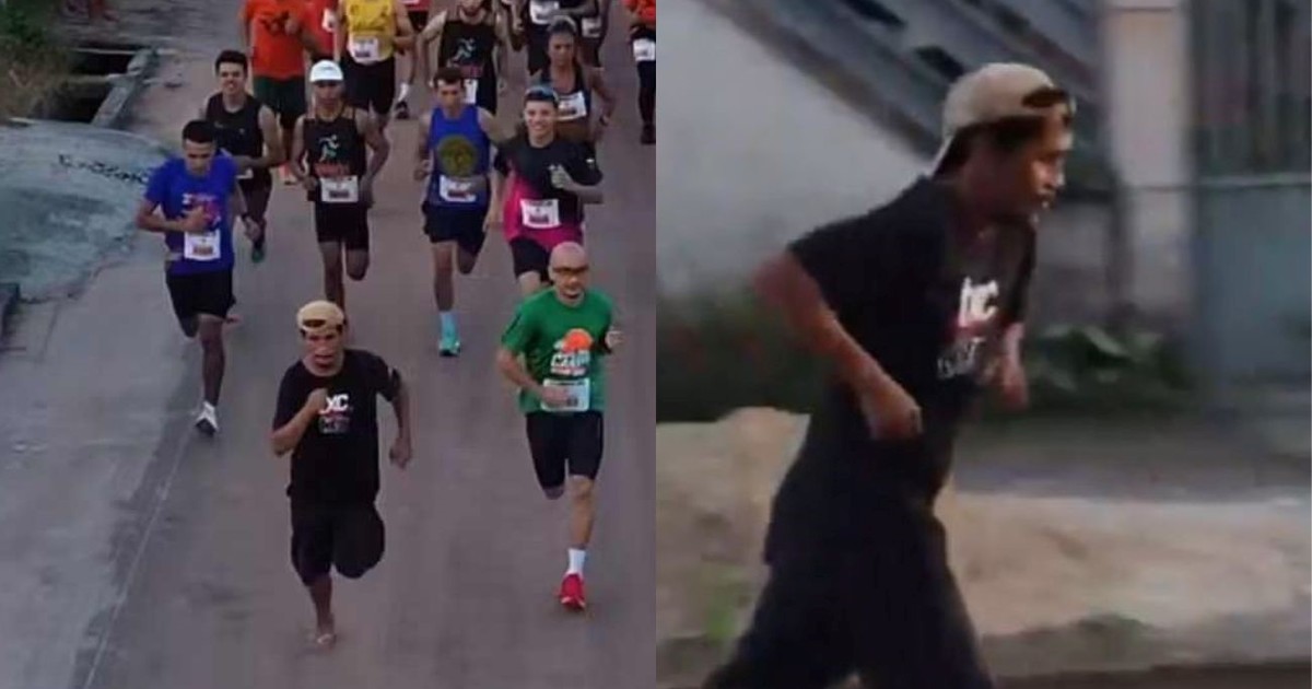 Se coló borracho y en ojotas en una maratón, llegó a la meta y ganó una medalla: “Lo hice para sacarme la resaca”