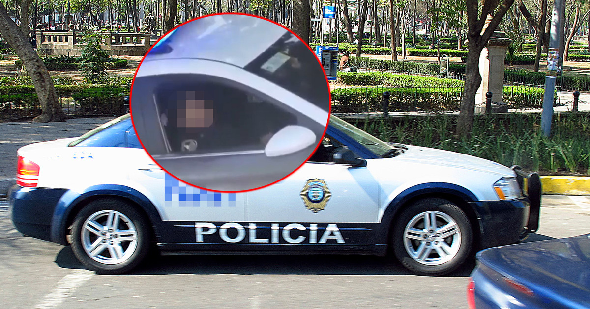 Escándalo en México: graban a policías en pleno acto sexual dentro de una patrulla