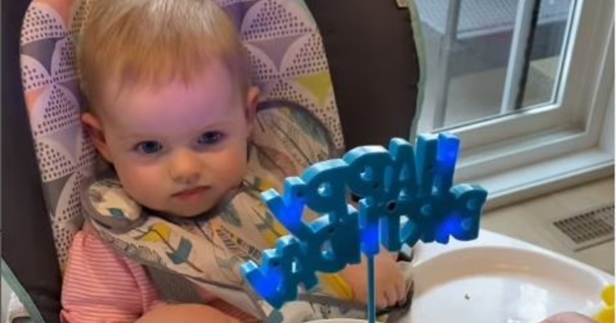 Video conmovedor: grabó el momento exacto en que descubrió que su hija había quedado ciega